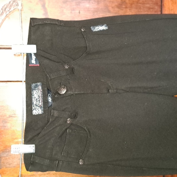 Silver Jean's black super skinny  W26/L31 - Picture 3 of 5